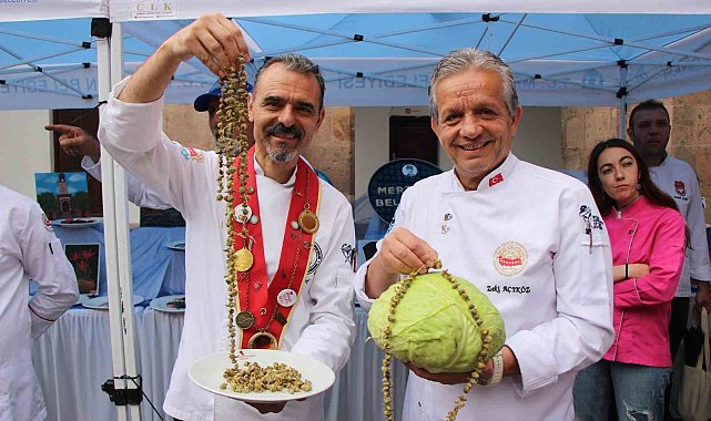 Anadolu'nun 600 yıllık ilk derbisi gastronomi festivaline taşındı: 'Lahanacılar' ve 'Bamyacılar' yarıştı