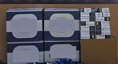 Anamur'da 66 bin adet kaçak makaron ele geçirildi