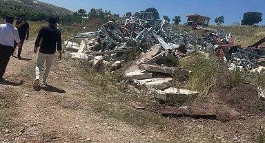 Ankara'da hobi bahçeleri tebligatsız yıkıldığı iddia edildi