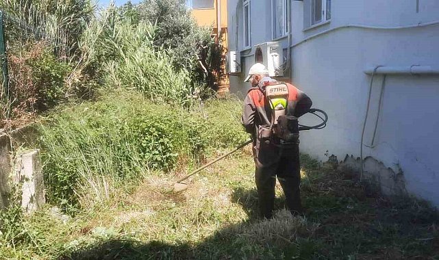 Antakya Belediyesi'nden parklar ve yeşil alanlarda titiz çalışma