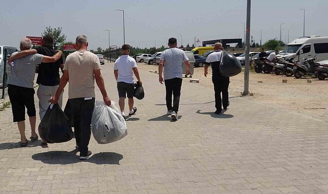 Antalya'da infaz düzenlemesiyle tahliyeler başladı, bayram sevinci ikiye katlandı