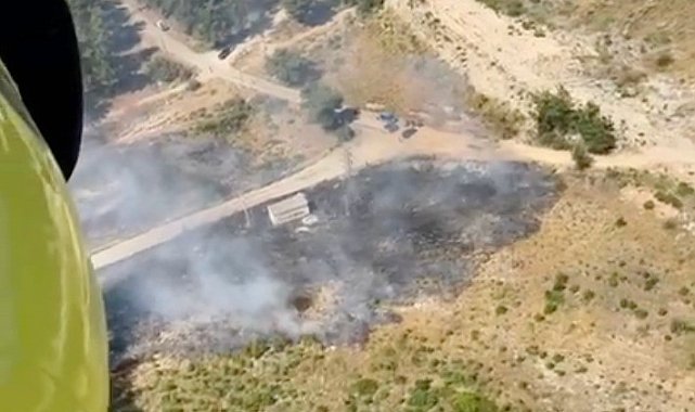 Antalya'da orman yangını