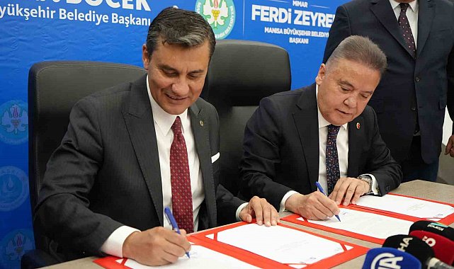 Antalya'nın altyapı yazılımı Manisa'ya taşınıyor