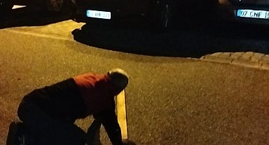 Araçların içerisine giren fareler vatandaşları alarma geçirdi