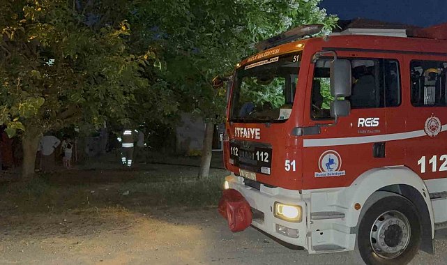 Ardiye yangını vatandaşları sokağa döktü