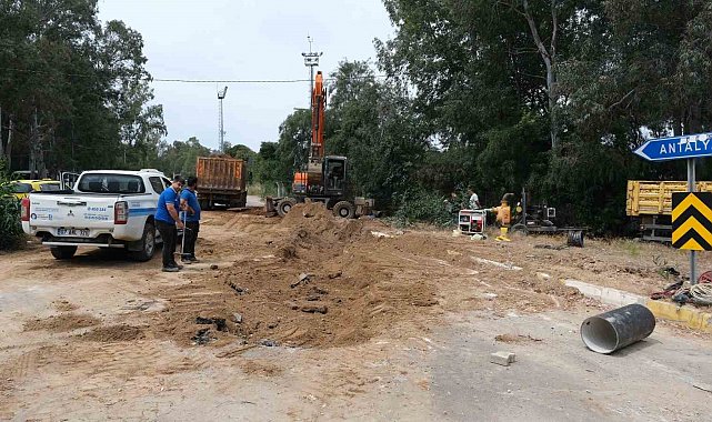 ASAT'tan Serik Turizm Bölgesine 2,7 Milyar TL'lik içme suyu yatırımı