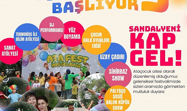 Atakum'da çocuklara doğayla iç içe festival: Atafest başlıyor