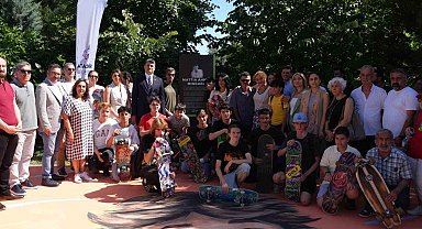 Ataşehir'de "Mattia Ahmet Minguzzi Kaykay Parkı" açıldı