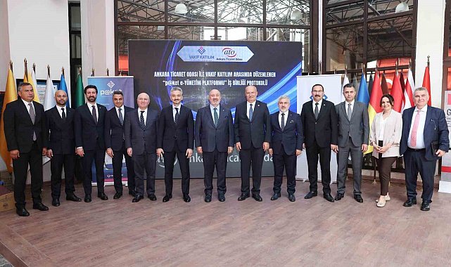 ATO İle Vakıf Katılım arasında "p@ket e-Yönetim Platformu" için işbirliği protokolü imzalandı