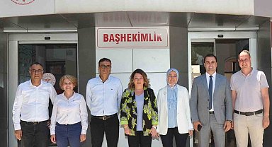 Aydın Devlet Hastanesi'nde bayramlaşma töreni düzenlendi