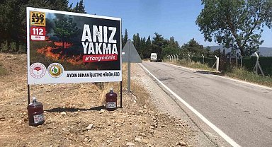 Aydın'da orman yangınlarına karşı yeni tedbir alındı