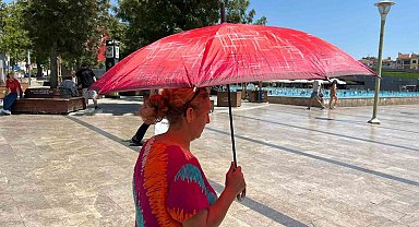 Aydın'da termometreler 42 dereceyi gösterdi