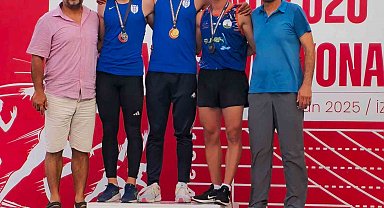 Aydınlı milli sporcular şampiyonaya damga vurdu