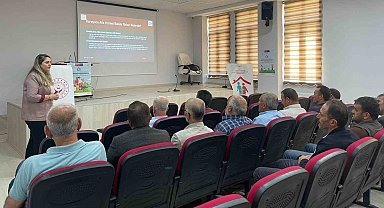 Aydıntepe'de muhtarlara farkındalık eğitimi verildi