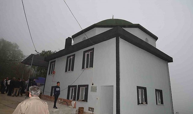 Bafra'da Hazreti Ömer Camii dualarla açıldı