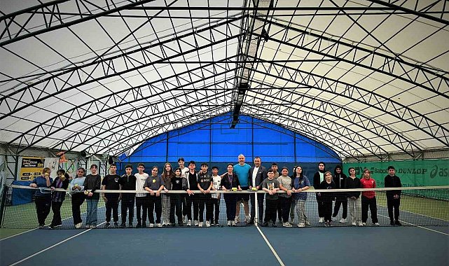 Bafralı öğrenciler Avrupa'yla spor köprüsü kurdu