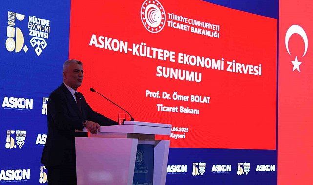 Bakan Bolat: "Gayri safi yurtiçi hasılamız 2025 yılının ilk çeyreği itibariyle 1 trilyon 371 milyar dolara yükselerek tüm zamanların milli gelir rekorunu yenilemiştir"