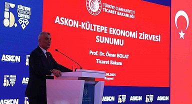 Bakan Bolat: "Gayri safi yurtiçi hasılamız 2025 yılının ilk çeyreği itibariyle 1 trilyon 371 milyar dolara yükselerek tüm zamanların milli gelir rekorunu yenilemiştir"