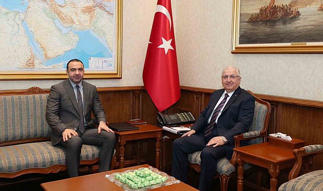 Bakan Güler, Azerbaycan'ın İstihbarat Başkanı Korgeneral Sultanov'u kabul etti