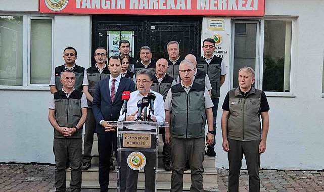 Bakan Yumaklı: "Sadece izmarit atılması sebebiyle 81 yangın çıktı, piknik ateşinden 50 yangın çıktı"