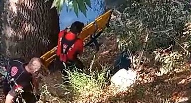 Balık tutarken 15 metreden düştü