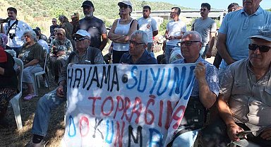 Balıkesir'de mahalle halkının katı atık geri dönüşüm tesisi isyanı