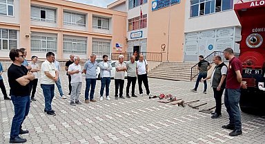 Balıkesir'de orman yangınlarına karşı farkındalık eğitimleri sürüyor