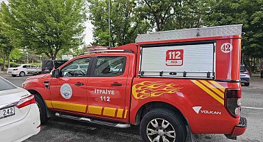 Balkonda düşen yaşlı adam için ekipler seferber oldu