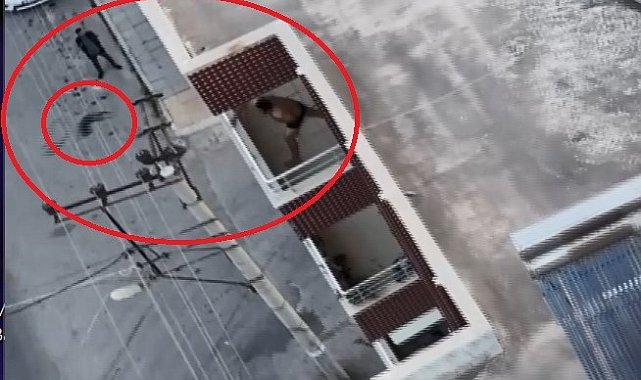 Balkondan uyuşturucu atan şüpheli dronla tespit edildi: 9 gözaltı
