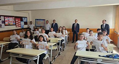 Bandırma'da karne heyecanı