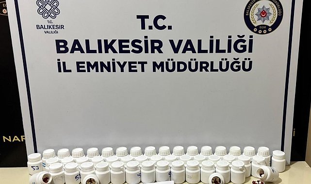 Bandırma'da uyuşturucu operasyonu