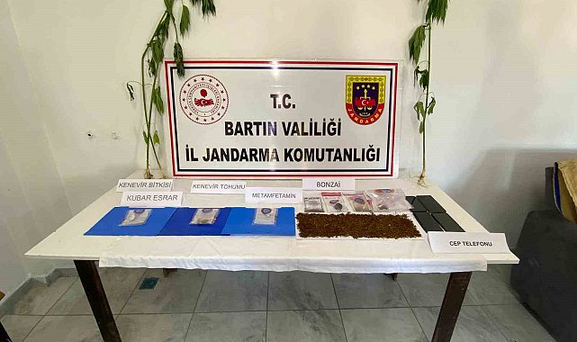 Bartın merkezli 3 ilde uyuşturucu operasyonu: 4 gözaltı