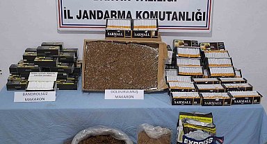 Bartın'da jandarmadan tütün operasyonu