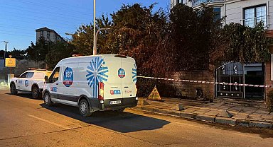 Başakşehir'de elektrik kablolarında çıkan yangın doğalgaz kutusuna sıçradı