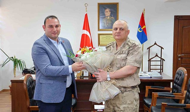Başkan Bilecen, Kilis İl Jandarma Komutanını ziyaret etti