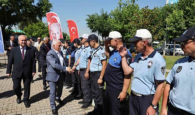Başkan Bozbey, Büyükşehir ailesiyle bayramlaştı