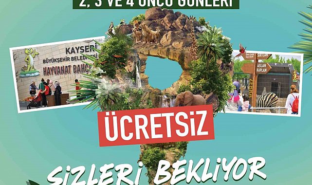 Başkan Büyükkılıç: "Hayvanat bahçemiz Kurban Bayramı'nda ücretsiz olacak"