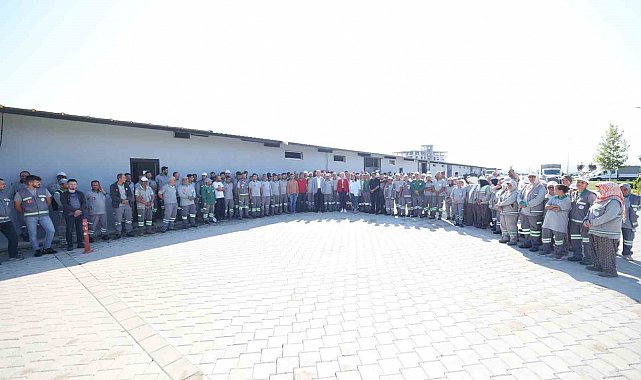 Başkan Doğan ekip arkadaşlarıyla bayramlaştı