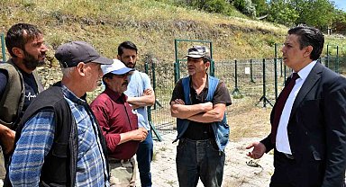 Başkan Durgut'tan hayvan pazarında Kurban Bayramı öncesi inceleme