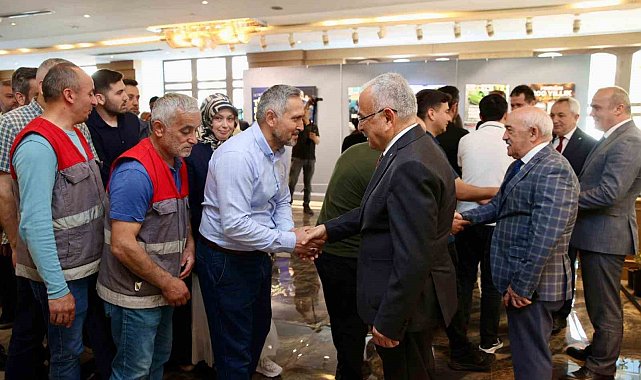 Başkan Güler, personelle bayramlaştı