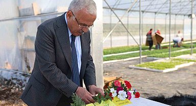 Başkan Güler: "Peyzaj çalışmalarında çiçekleri dışarıdan almıyor, yetiştiriyoruz"