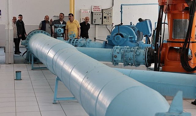 Başkan Kahveci'den Porsuk Çayı'ndaki İçme Suyu Tesisleri'ne inceleme