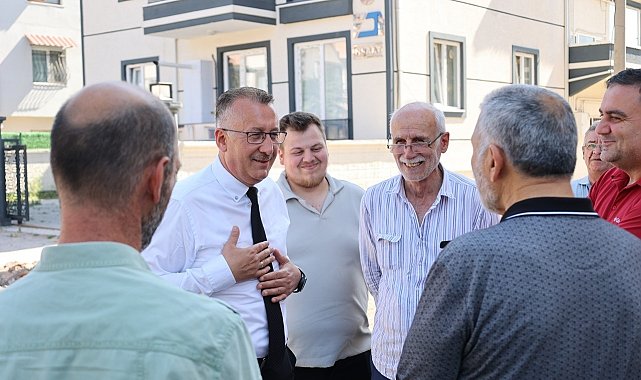 Başkan Mutlu Işıksu: "Adapazarı sokaklarının çehresini değiştirmeye devam ediyoruz"