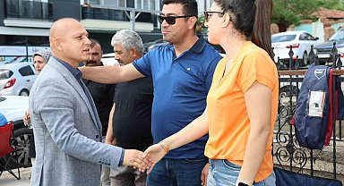 Başkan Önal'dan LGS'ye giren öğrencilere moral ziyareti