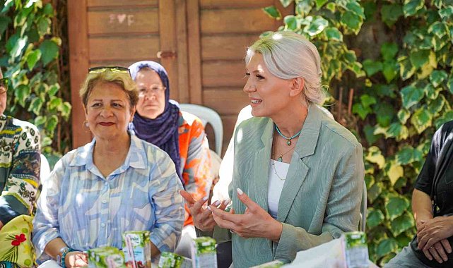 Başkan Subaşı, üretici kadınlarla bir araya geldi