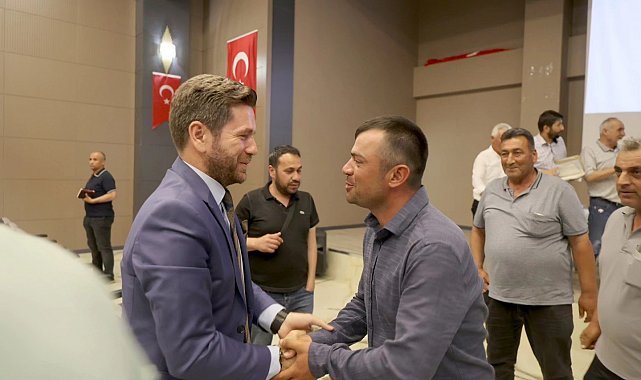 Başkan Tatık mahalle muhtarlarıyla bir araya geldi