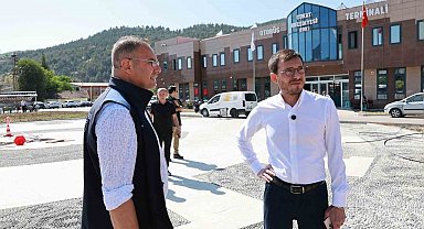 Başkan Yazıcıoğlu'ndan terminale modern dokunuş