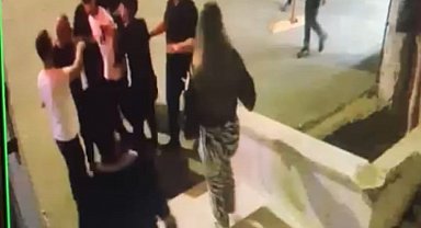 Batman'da 17 yaşındaki gencin bıçaklı saldırıya uğradığı anlar kamerada