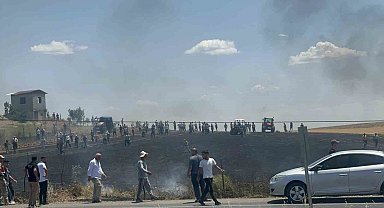 Batman'da yaklaşık 25 dönüm ekili buğday yandı