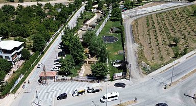 Battalgazi Belediyesi'nden Çınar Park'ta temizlik çalışması